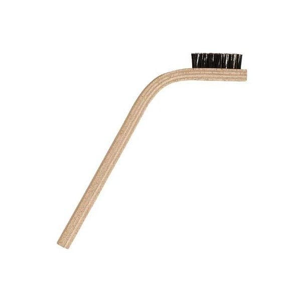 3 x 7 Row 0.006 SS Wire and 60 Degree Bent Handle Scratch Brush, PK12